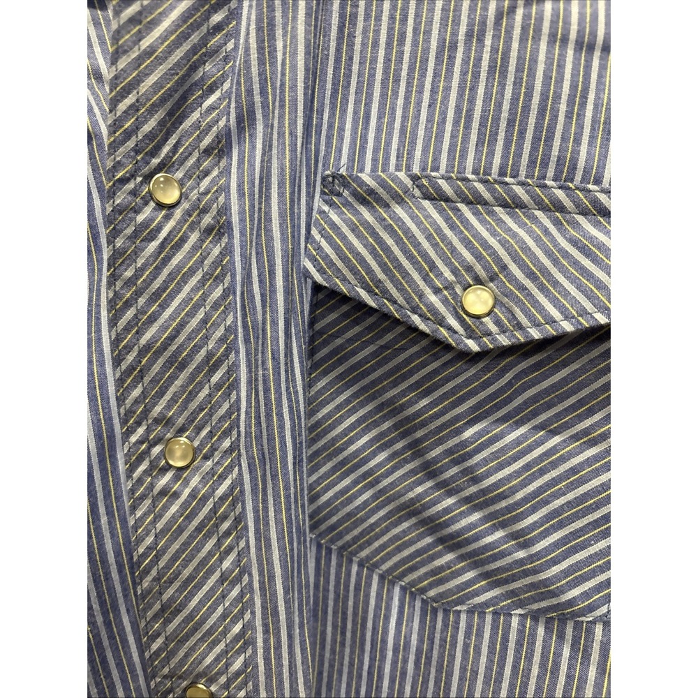 Lot 5 Men's, Cowboy, Western, Wrangler, Roper,Oshkosh Pearl Snap, Shirts Resell - Picture 16 of 16